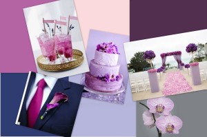 private receptions bridesmaids radiant orchid